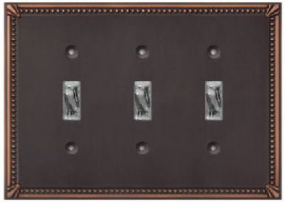 Picture of Imperial Bead Bronze Triple Toggle-Plate