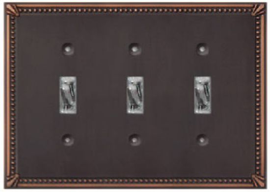 Picture of Imperial Bead Bronze Triple Toggle-Plate