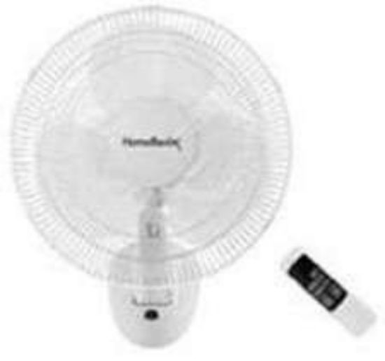 Picture of Oscillating-Motion Wall-Mount Fan 16" 3-Speed Remote