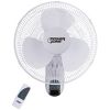 Picture of Oscillating-Motion Wall-Mount Fan 16" 3-Speed Remote