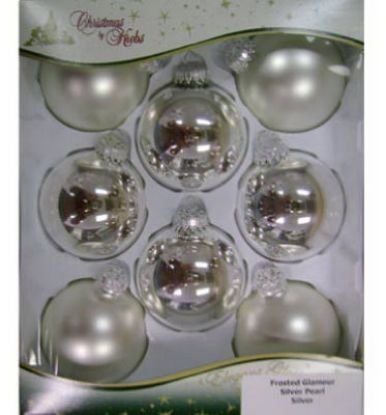 Picture of 8PKRED/SLV/BLU Ornament