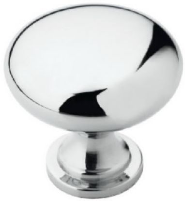 Picture of Cabinet-Knob Traditional Polished Chrome 1-1/4" Round