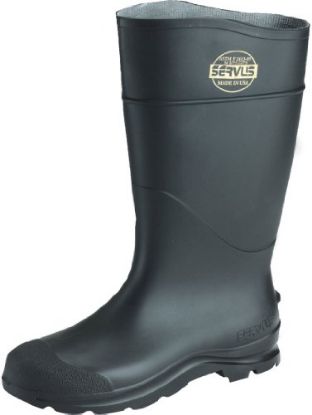 Picture of Boots PVC Black Steel-Toe 16" High