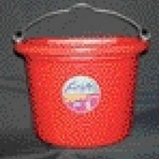 Picture of Flat-side Farm-Bucket Red