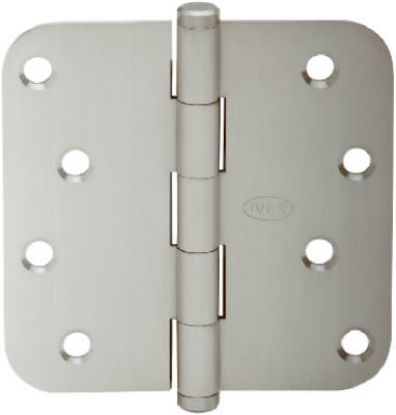 Picture of 4" NI Rounded-Corner Door-Hinge