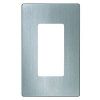 Picture of Screw-Less 1-Gang Decora-Style Stainless-Steel Wall-Plate
