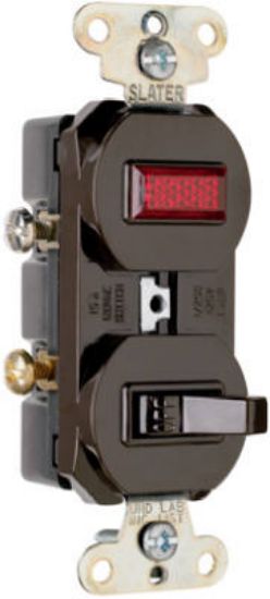Picture of Pilot Light & Switch 15-Amp Brown