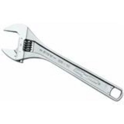 Picture of Adjustable-wrench Cr-va-steel Wide-jaw 12"