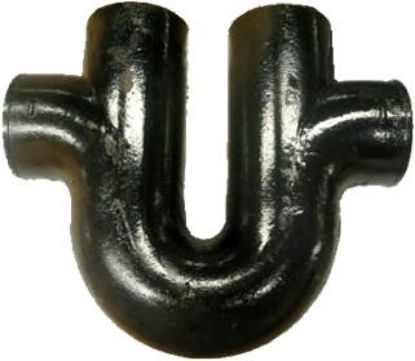 Picture of No-Hub Running-Trap Double-Vent 4"