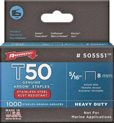 Picture of T-50 Staples 5/16"-leg