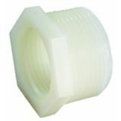 Picture of Nylon Hex-Bushing 3/8" X 1/4