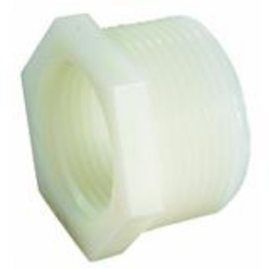 Picture of Nylon Hex-Bushing 1/2 X 1/4