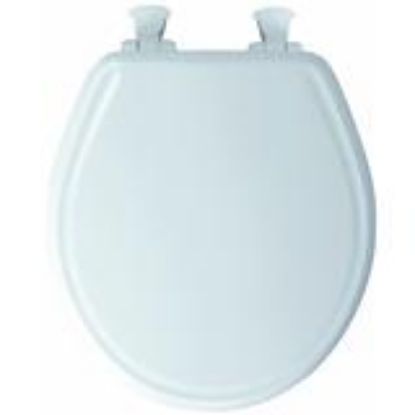 Picture of Toilet-Seat Wood-material White