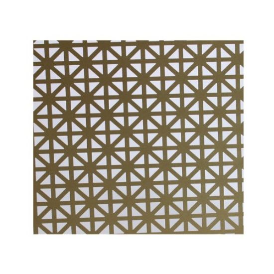 Picture of 3 X 3 X 0.20 Pierced Union-Jack Brass