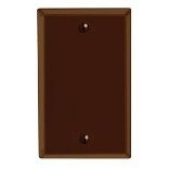 Picture of BLANK PLATE-BROWN