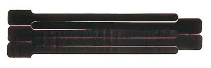 Picture of Grip-Strip Hook-&-Loop Wraps Black 11"