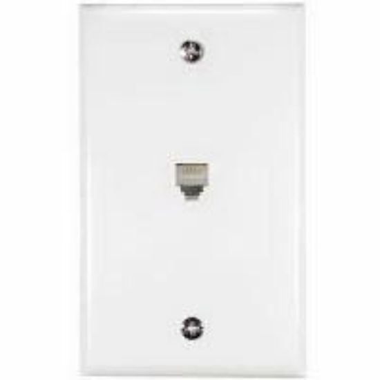 Picture of SDJ6W/17 FLUSH White Wall-Plate