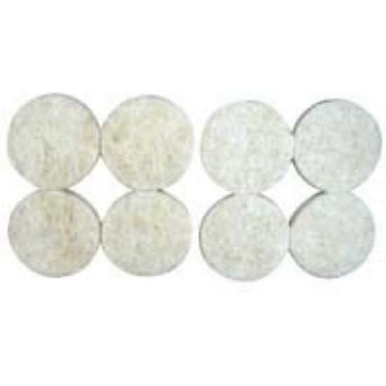 Picture of 1-1/2" Felt Furniture-pad Round Beige
