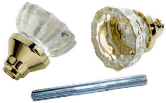 Picture of Door-Spindle Door Knobs with Glass