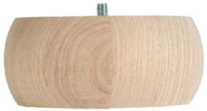 Picture of 5" x 2-1/4" Pine Bun Feet