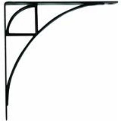 Picture of 2000P Black 8 Deco L-Bracket