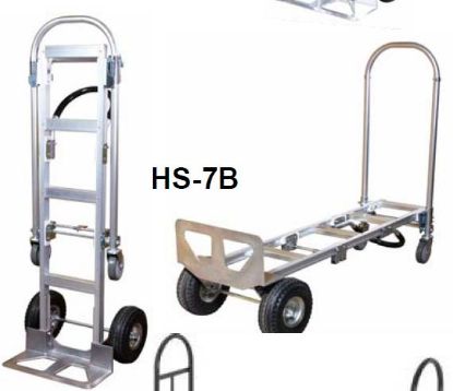 Picture of Hand-Truck Aluminum Convertible Long Loop-handle