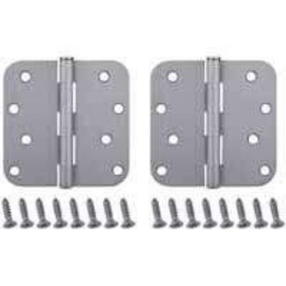 Picture of Radius-Corner Door-Hinge 4 X 4 CHROME