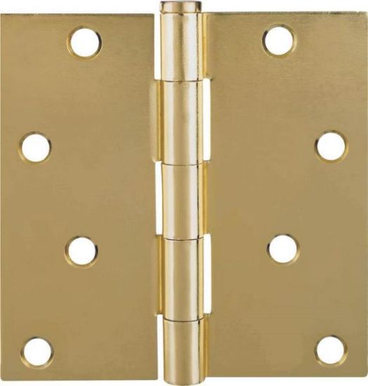 Picture of Door-Hinge Square COR 4 X 4 Satin-Brass