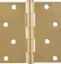 Picture of Door-Hinge Square COR 4 X 4 Satin-Brass