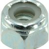 Picture of Hex-Nut Lock-Nut Zinc Nylon-insert 1/4-20 Tpi 20