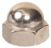 Picture of Hex-Nut Acorn-Cap Zinc-Plate 3/8"-16