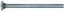 Picture of Carriage-Bolt Zinc-Plate 3/16"-24 x 2"