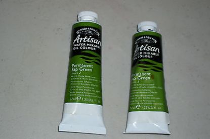 Picture of ™Artisan™ Artists-Oil-Paint Water-Mixable Permanent Sap Green