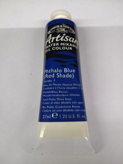 Picture of ™Artisan™ Artists-Oil-Paint Water-Mixable Phthalo Blue (Red Shade)