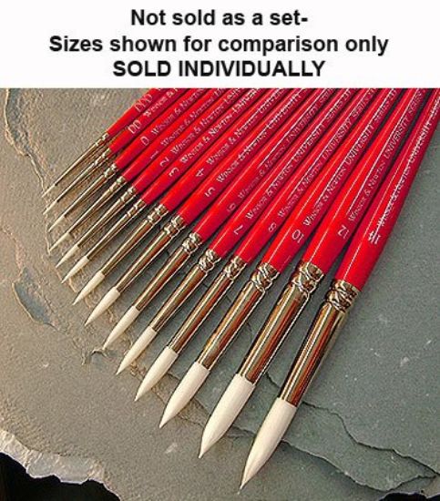 Picture of University Brush 233 Round Short Handle 000