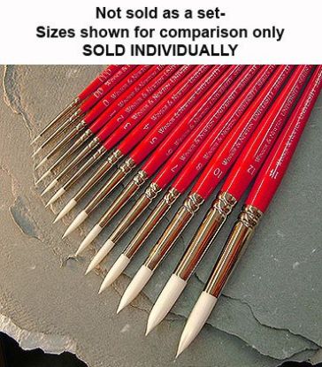 Picture of University Brush 233 Round Short Handle 00