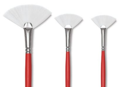 Picture of University Brush 238 Fan Long-Handle 1