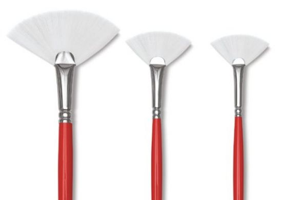 Picture of University Brush 238 Fan Long-Handle 1