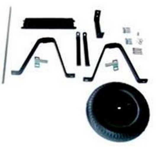 Picture of Parts W/block Tire Wheel-Barrow Steel-Tray 6-ft³