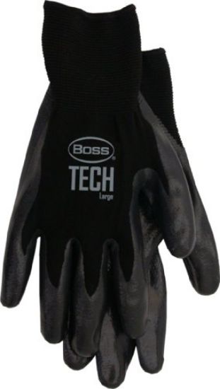 Picture of Work-Gloves Nitrile-Coated Black
