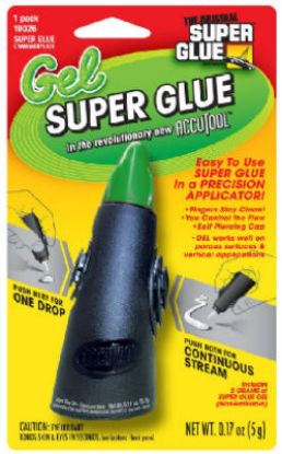 Picture of Superglue Gel Accutool 0.17 Ounce (5G)