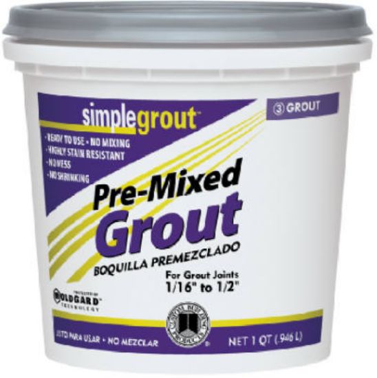 Picture of Tile-grout Pre-mixed Bright-white