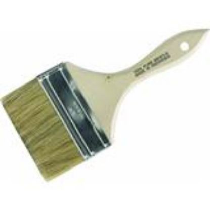 Picture of Chip-brush Single-thick White-chinese-bristle 4"