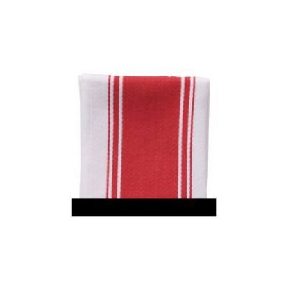 Picture of Tea-towel Symmetry Red