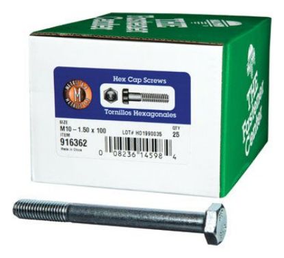 Picture of Cap-Bolt DIN-931/933 - 8.8 Mild-Steel 10-mm x 100-mm x 1.50 Pitch