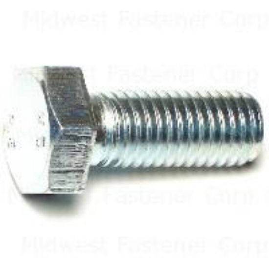 Picture of Hex-cap Bolt Metric Din-931/933 - 8.8 Mild-Steel 1.75 Pitch 12-mm X 30-mm
