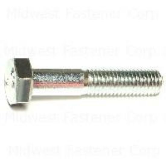 Picture of Hex-cap Bolt Metric Din-931/933 - 8.8 Mild-Steel 1.75 Pitch 12-mm X 75-mm