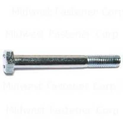 Picture of Hex-cap Bolt Metric Din-931/933 - 8.8 Zinc-plated 1.75 Pitch 12-mm X 110-mm
