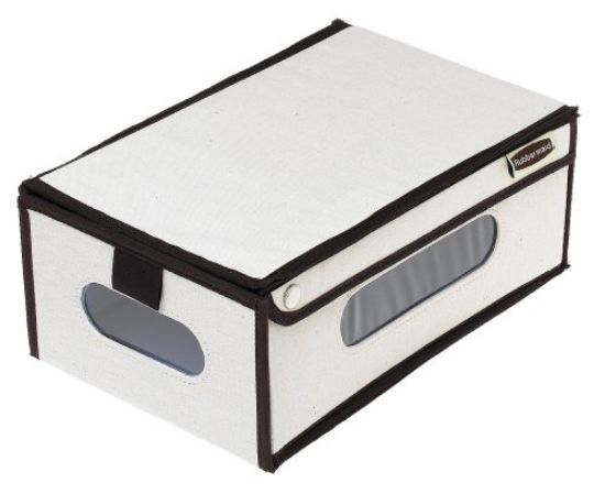 Picture of Dual Access Canvas Shoebox 13" L x 8" W x 5" H