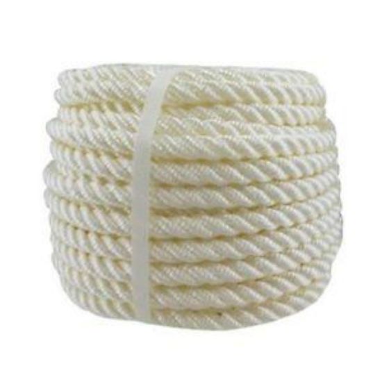 Picture of Nylon-Rope 3 Strand White 1/2" x